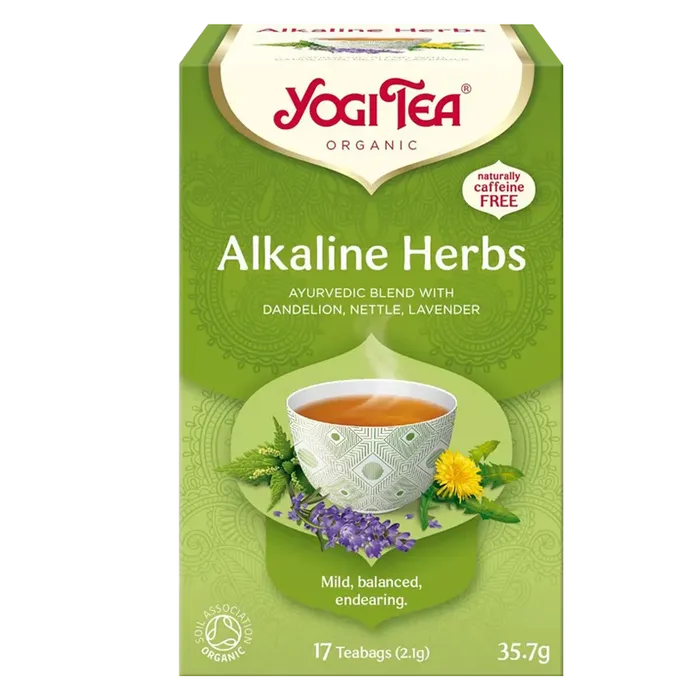 Yogi Tea Zásadité bylinky 17 x 2,1g BIO